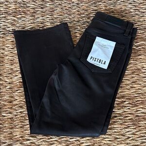 Pistola Brown Lennon style Cropped Jeans